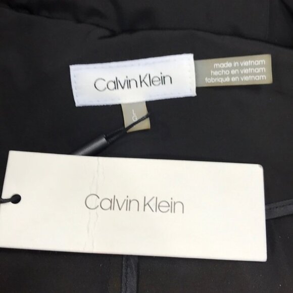 Calvin Klein Women's Long Packable Anorak Jacket - Picture 3 of 5